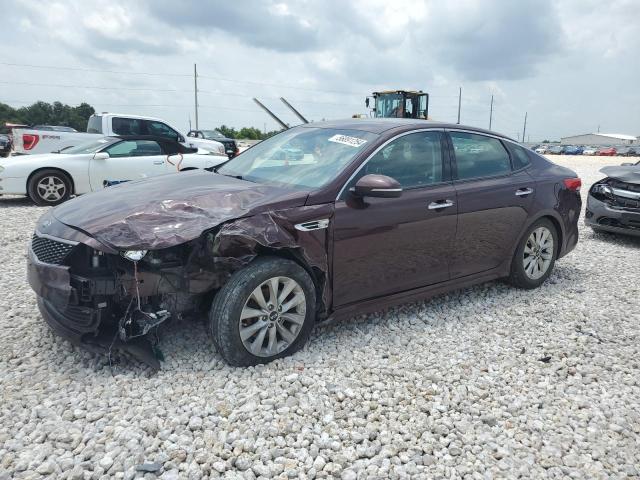KIA OPTIMA EX 2018 with VIN 5XXGU4L37JG208070 - Photo from auction