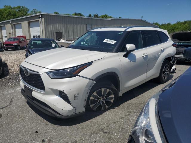 TOYOTA HIGHLANDER 2021 with VIN 5TDGZRBH6MS062260 - Photo from auction