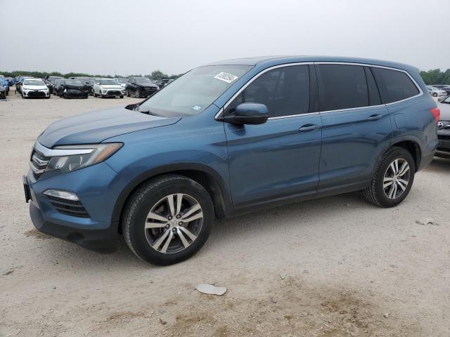 HONDA PILOT EXLN 2016 with VIN 5FNYF5H75GB035371 - Photo from auction