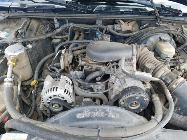Photo 12 from auction – 1999 CHEVROLET BLAZER with VIN 1GNCT18W6XK102010