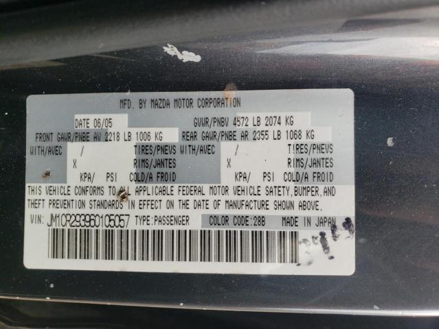 Photo 14 from auction – 2006 MAZDA 5 with VIN JM1CR293960105057