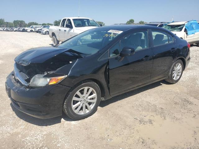 HONDA CIVIC EX 2012 مع رقم تعريف المركبة 19XFB2F8XCE341950 - صورة من المزاد
