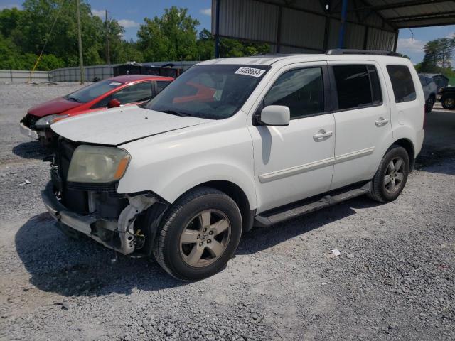 HONDA PILOT EXL 2011 with VIN 5FNYF3H54BB049838 - Photo from auction