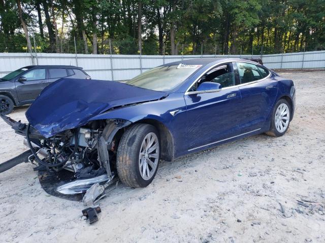 TESLA MODEL S 2017 with VIN 5YJSA1E25HF199677 - Photo from auction