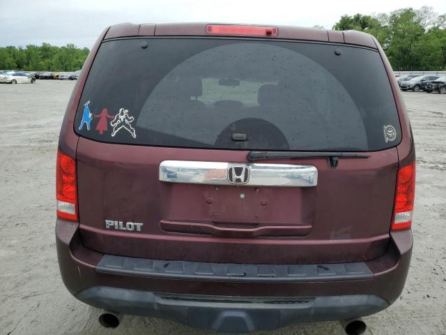 Photo 6 from auction – 2013 HONDA PILOT EXL with VIN 5FNYF3H57DB032907