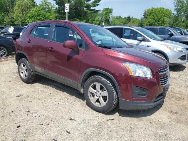 Photo 4 from auction – 2016 CHEVROLET TRAX LS with VIN 3GNCJNSB0GL243379