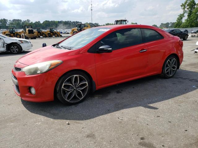 KIA FORTE SX 2015 with VIN KNAFZ6A39F5263818 - Photo from auction