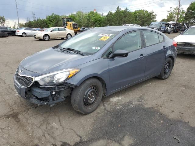 KIA FORTE LX 2014 with VIN KNAFK4A61E5054610 - Photo from auction