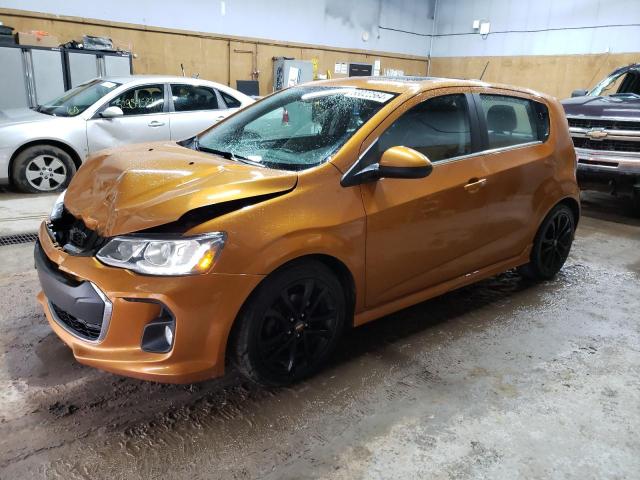 Photo 1 from auction – 2017 CHEVROLET SONIC PREM with VIN 1G1JF6SB8H4100090