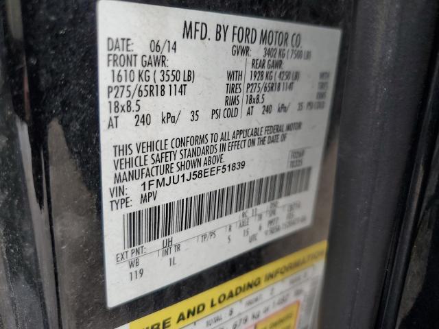 Photo 14 from auction – 2014 FORD EXPEDITION with VIN 1FMJU1J58EEF51839