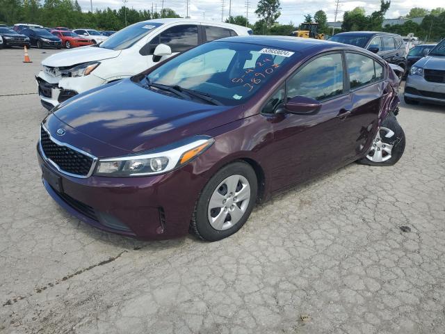 KIA FORTE LX 2018 with VIN 3KPFK4A78JE276295 - Photo from auction