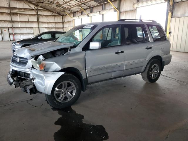 HONDA PILOT EX 2004 with VIN 2HKYF18404H509514 - Photo from auction
