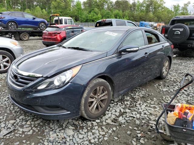 Photo 1 from auction – 2014 HYUNDAI SONATA GLS with VIN 5NPEB4AC5EH879246