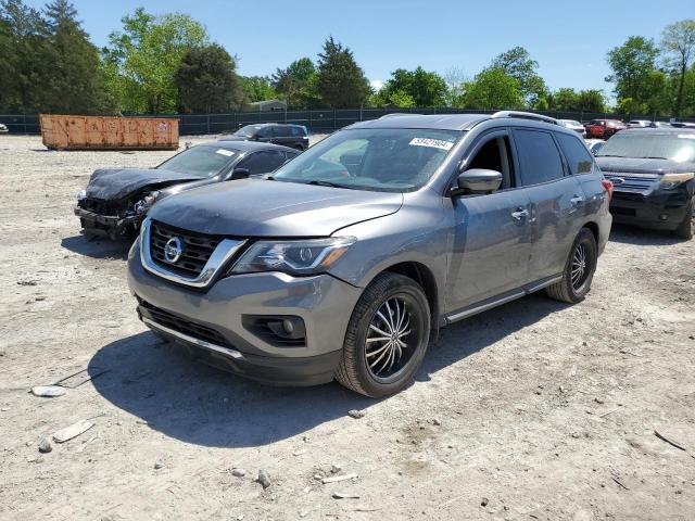 NISSAN PATHFINDER 2017 with VIN 5N1DR2MN2HC900011 - Photo from auction