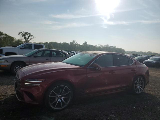GENESIS G70 BASE 2022 with VIN KMTG34TA3NU100659 - Photo from auction
