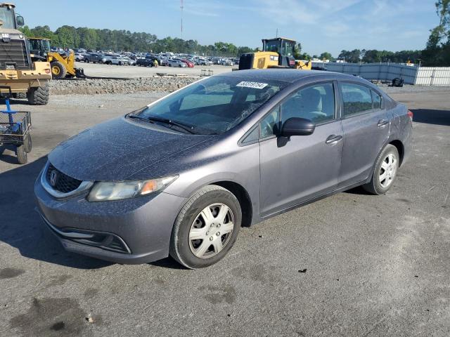 Photo 1 from auction – 2015 HONDA CIVIC LX with VIN 19XFB2F5XFE220877