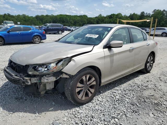 HONDA ACCORD LX 2013 with VIN 1HGCR2F31DA200063 - Photo from auction