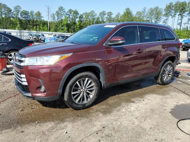 Photo 1 from auction – 2019 TOYOTA HIGHLANDER with VIN 5TDKZRFH9KS350355