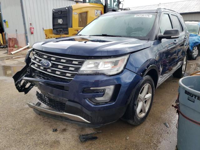 FORD EXPLORER X 2017 with VIN 1FM5K8D8XHGC81074 - Photo from auction