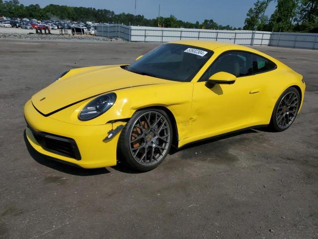 PORSCHE 911 CARRER 2021 with VIN WP0AA2A93MS206711 - Photo from auction