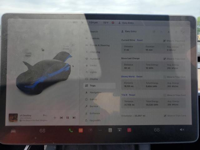 Photo 9 from auction – 2021 TESLA MODEL Y with VIN 5YJYGDEE6MF295641