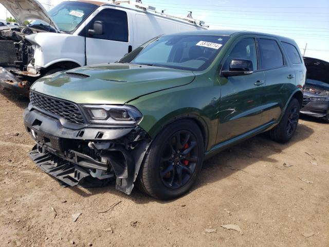 DODGE DURANGO SR 2021 with VIN 1C4SDJH93MC500292 - Photo from auction