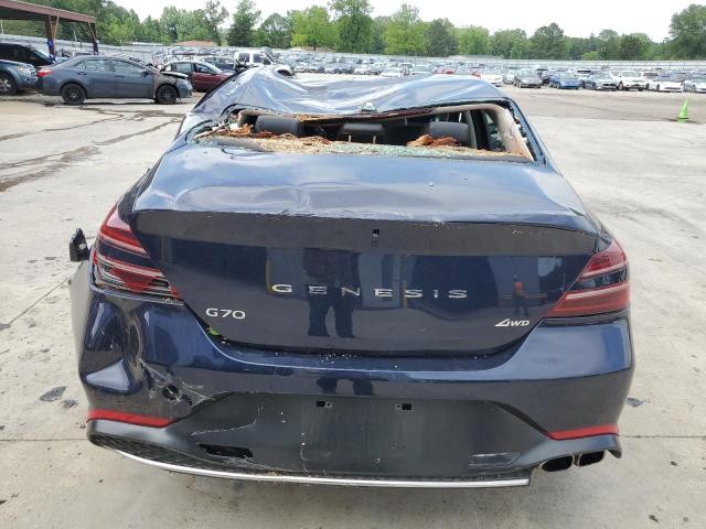 Photo 6 from auction – 2023 GENESIS G70 BASE with VIN KMTG34TA4PU132474