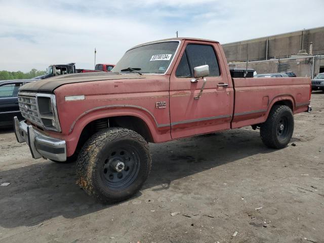 FORD F150 1986 with VIN 1FTCF15N6GNA66524 - Photo from auction