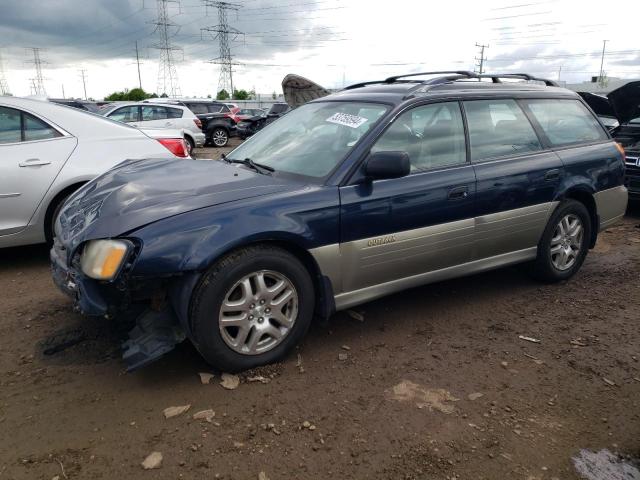 SUBARU LEGACY OUT 2000 with VIN 4S3BH6756Y7669110 - Photo from auction