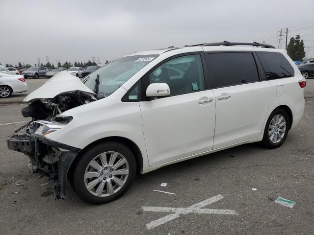 TOYOTA SIENNA XLE 2017 with VIN 5TDYZ3DC1HS858617 - Photo from auction