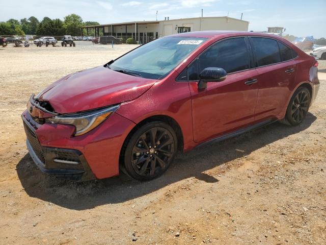TOYOTA COROLLA SE 2022 with VIN 5YFS4MCE4NP131814 - Photo from auction