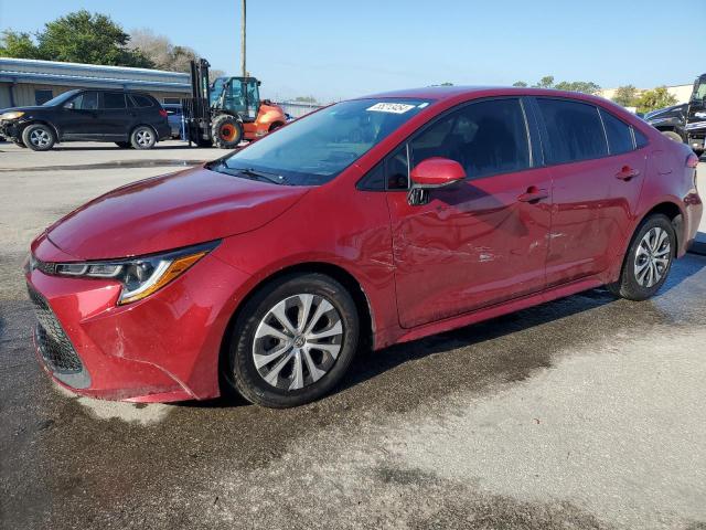 TOYOTA COROLLA LE 2022 with VIN JTDEAMDE2NJ050366 - Photo from auction