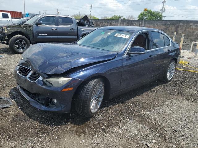 BMW 328 I 2014 with VIN WBA3A5C51EP603856 - Photo from auction