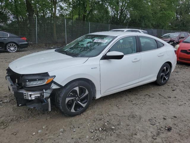 HONDA INSIGHT EX 2022 with VIN 19XZE4F54NE010077 - Photo from auction