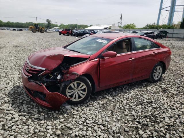 HYUNDAI SONATA GLS 2012 with VIN 5NPEB4AC4CH501951 - Photo from auction