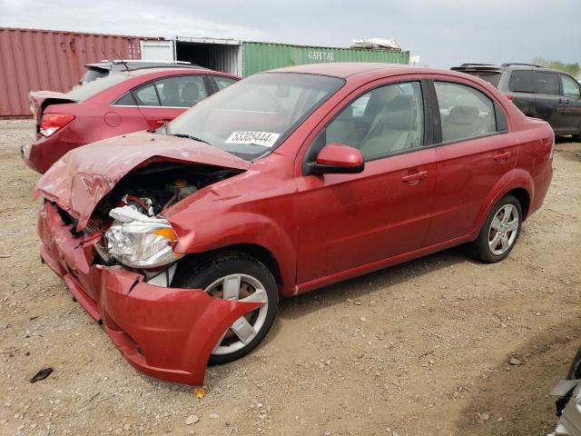 CHEVROLET AVEO LT 2011 with VIN KL1TG5DE9BB119370 - Photo from auction
