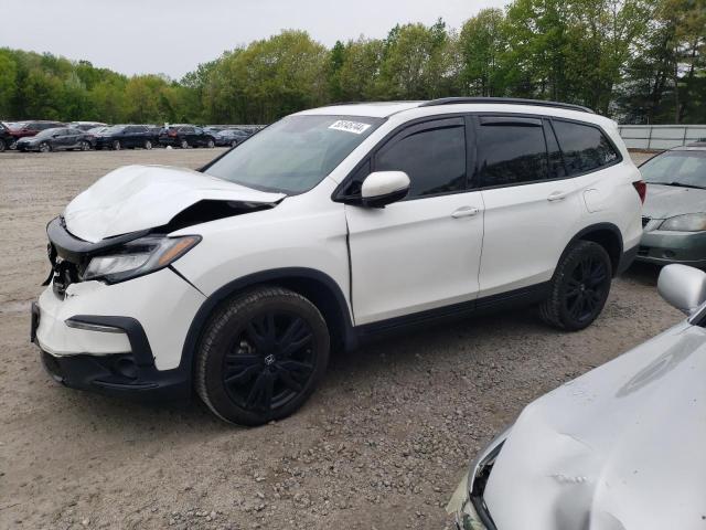 HONDA PILOT BLAC 2021 with VIN 5FNYF6H76MB035705 - Photo from auction
