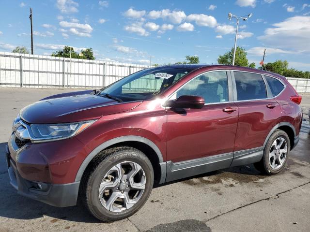 HONDA CR-V EX 2018 with VIN 7FARW2H58JE097358 - Photo from auction