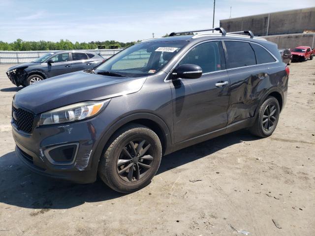 KIA SORENTO LX 2016 with VIN 5XYPG4A32GG168155 - Photo from auction