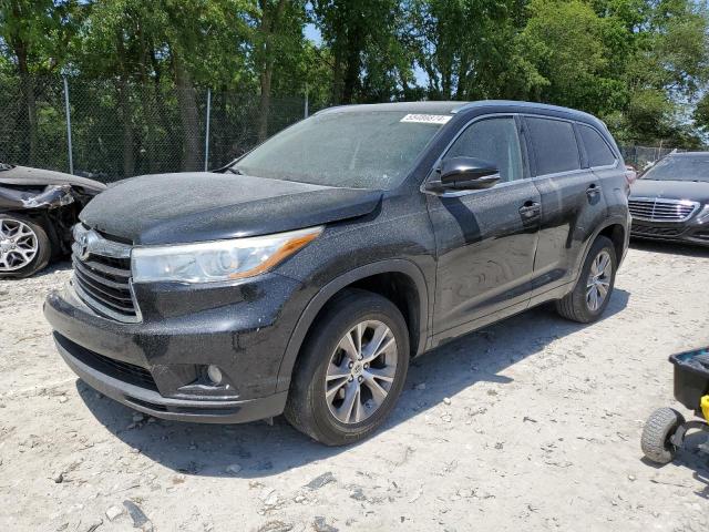 TOYOTA HIGHLANDER 2015 with VIN 5TDKKRFH9FS046887 - Photo from auction