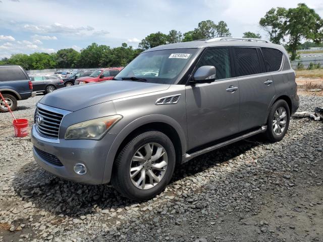 INFINITI QX56 2013 with VIN JN8AZ2NF9D9550841 - Photo from auction