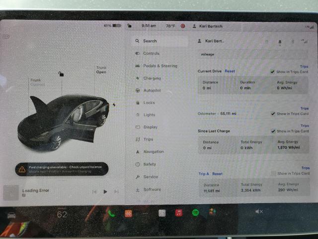 Photo 9 from auction – 2018 TESLA MODEL 3 with VIN 5YJ3E1EA8JF169255