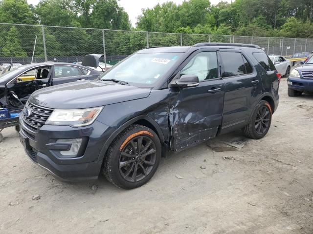 FORD EXPLORER X 2017 with VIN 1FM5K7D83HGB19748 - Photo from auction