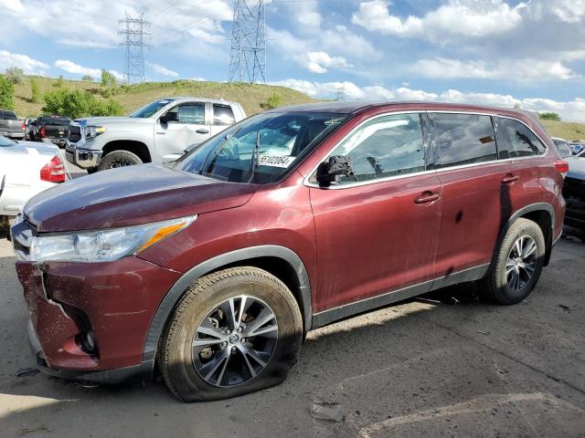 TOYOTA HIGHLANDER 2019 with VIN 5TDBZRFH6KS979720 - Photo from auction