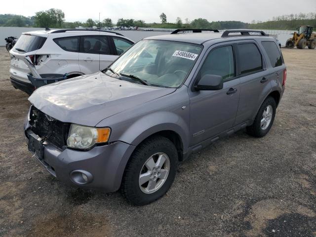 Photo 1 from auction – 2008 FORD ESCAPE XLT with VIN 1FMCU031X8KA50177