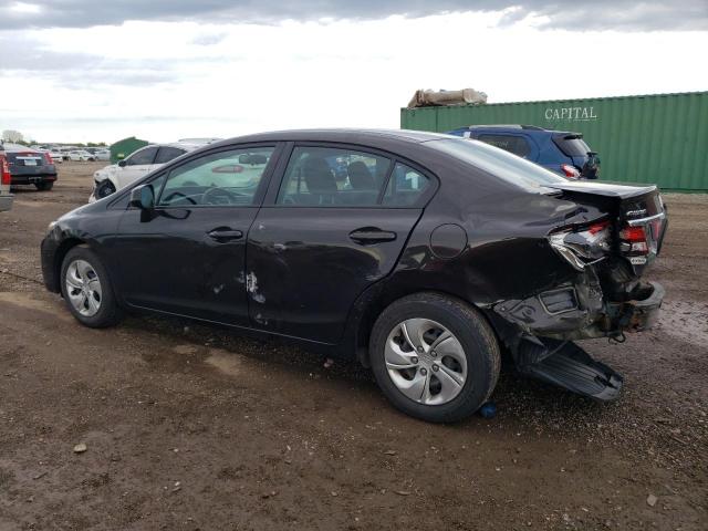 Photo 2 from auction – 2013 HONDA CIVIC LX with VIN 19XFB2E56DE036549