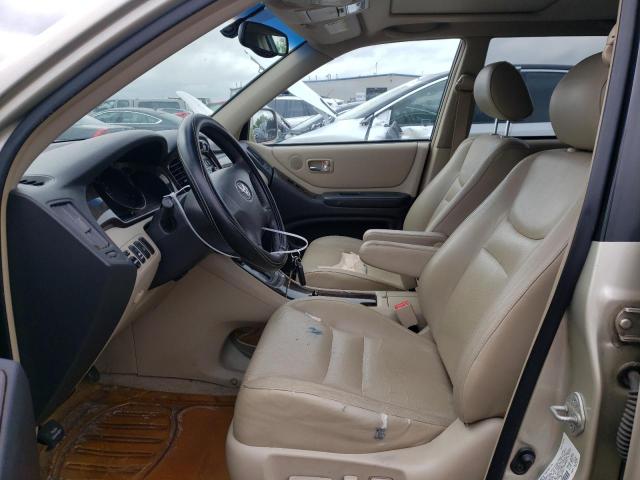 Photo 7 from auction – 2002 TOYOTA HIGHLANDER with VIN JTEGF21A520063190