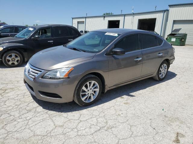 NISSAN SENTRA S 2015 with VIN 3N1AB7AP4FY354950 - Photo from auction