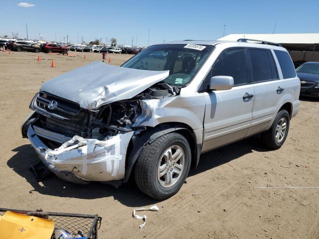 HONDA PILOT EXL 2005 with VIN 2HKYF18695H519011 - Photo from auction