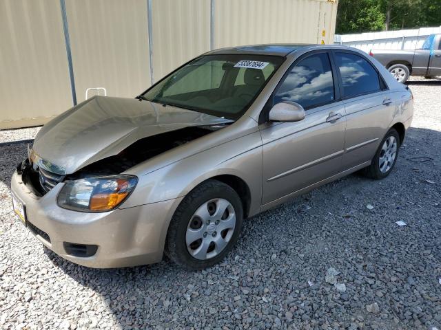 KIA SPECTRA EX 2009 with VIN KNAFE221295618057 - Photo from auction